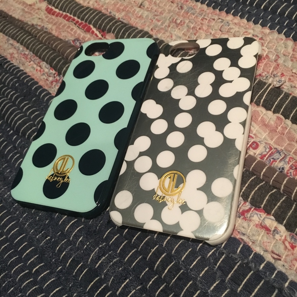 Dabney Lee Polka Dot Iphone 6/6S/7 Case Bundle